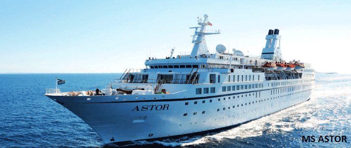Kreuzfahrten Nord und Ostsee MS Astor
